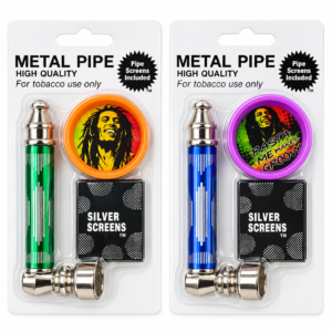 Metal Hand Pipe with Screen and Grinder